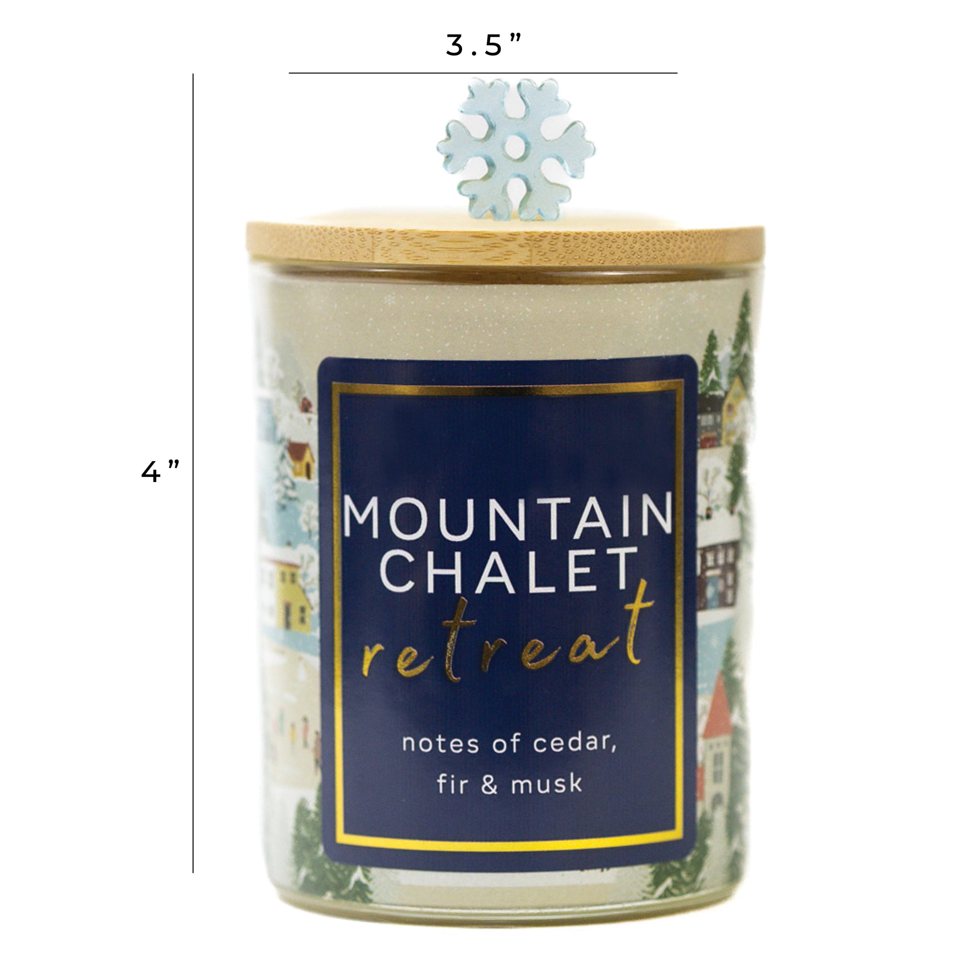 Mountain Chalet Retreat - Seasonal Candle
