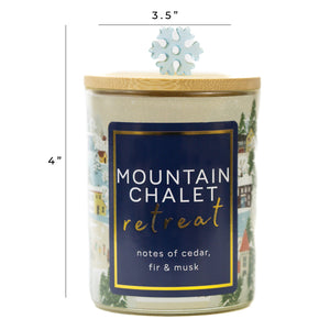 Mountain Chalet Retreat - Seasonal Candle