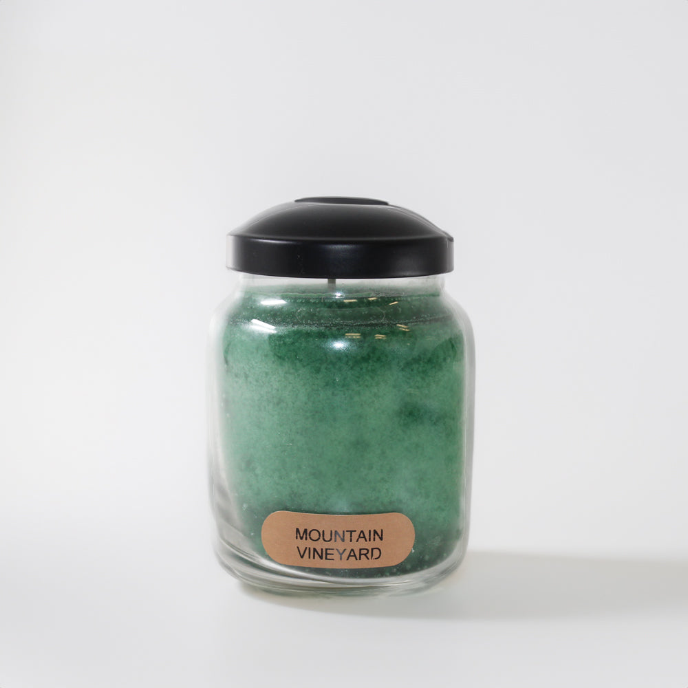 Mountain Vineyard Scented Candle - 6 oz, Single Wick, Baby Jar