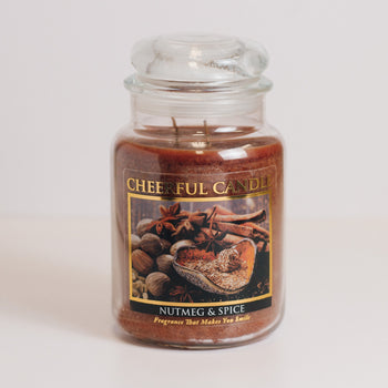 Nutmeg & Spice - 24 oz Cheerful Candle