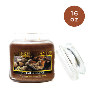 Nutmeg & Spice - 16 oz Cheerful Candle