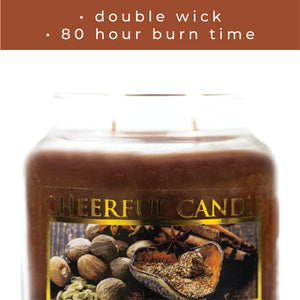 Nutmeg & Spice - 16 oz Cheerful Candle