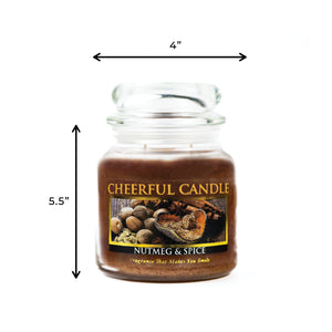 Nutmeg & Spice - 16 oz Cheerful Candle