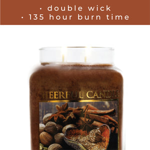 Nutmeg & Spice - 24 oz Cheerful Candle