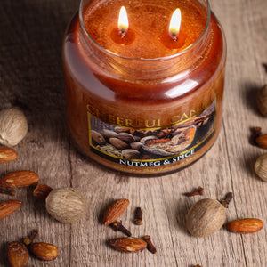 Nutmeg & Spice - 16 oz Cheerful Candle