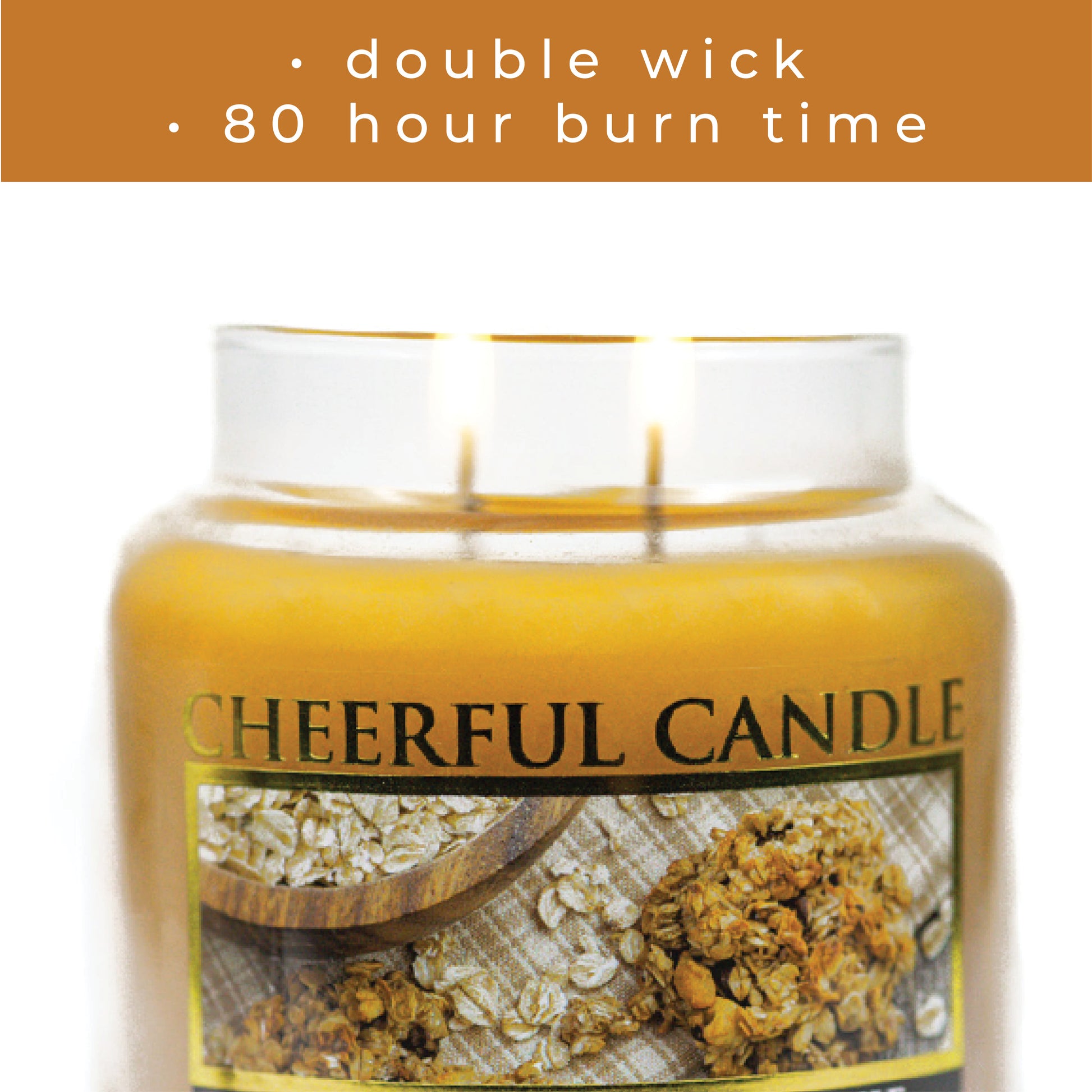 Oatmeal Maple Cookie - 16 oz Cheerful Candle
