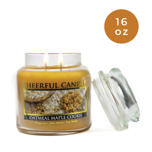 Oatmeal Maple Cookie - 16 oz Cheerful Candle
