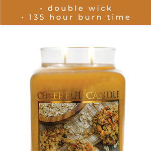 Oatmeal Maple Cookie - 24 oz Cheerful Candle