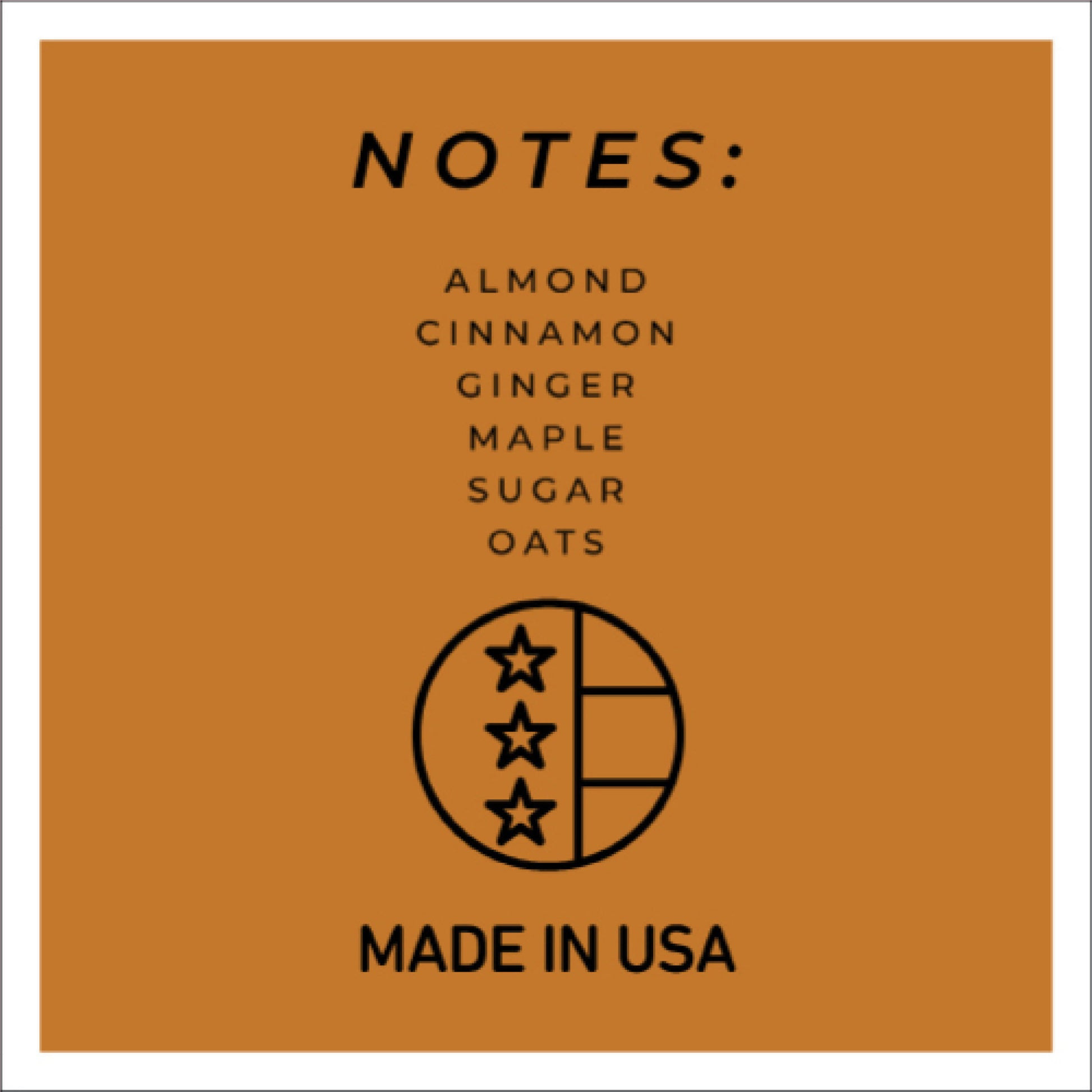 Oatmeal Maple Cookie - 6 oz Cheerful Candle