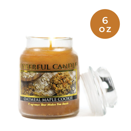 Oatmeal Maple Cookie - 6 oz Cheerful Candle