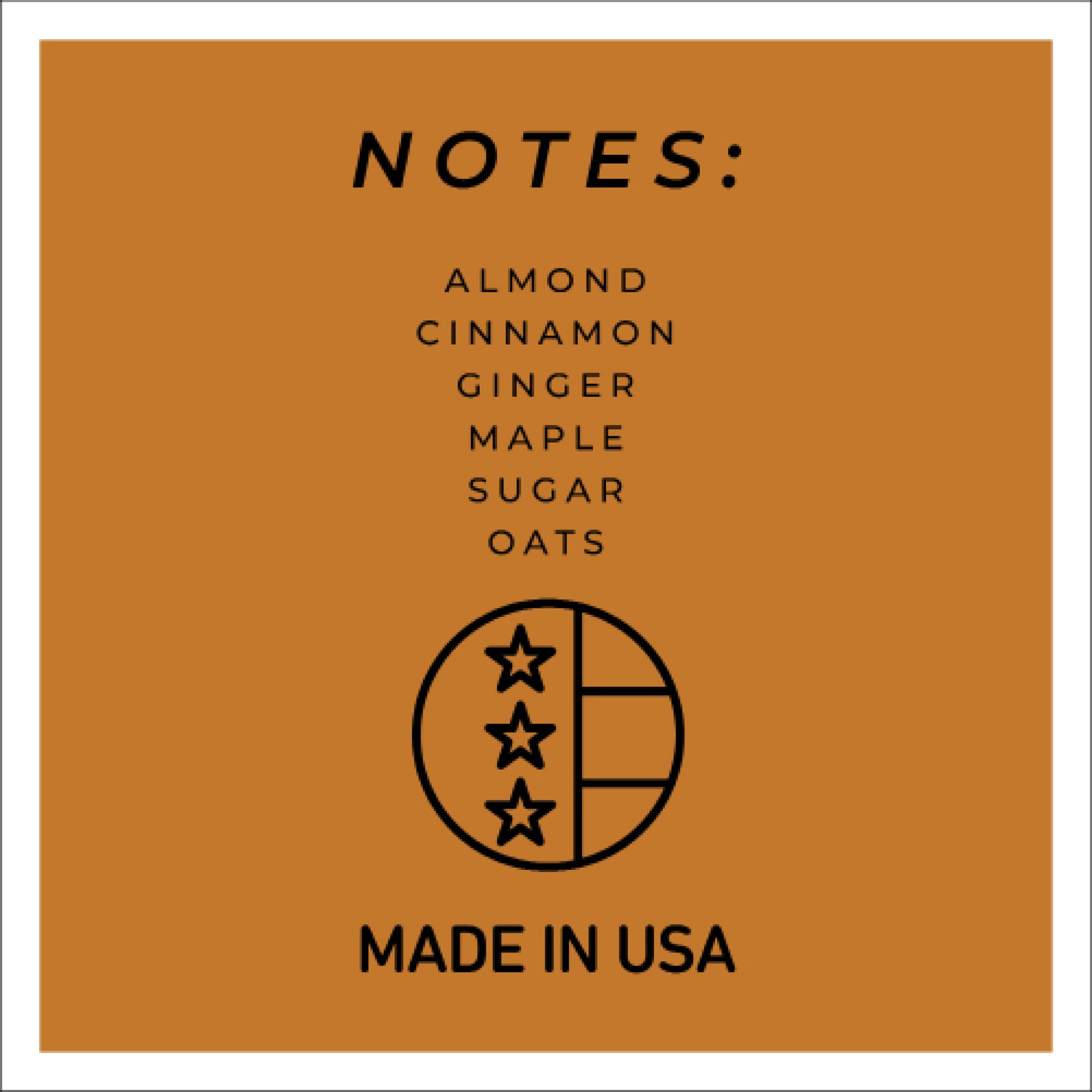 Oatmeal Maple Cookie - 6 oz Baby Candle