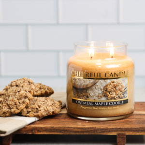 Oatmeal Maple Cookie - 16 oz Cheerful Candle