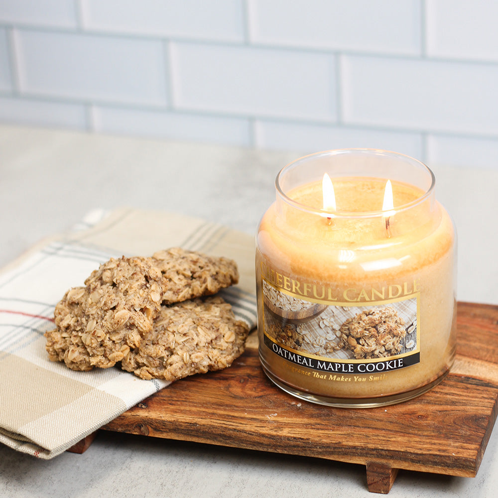 Oatmeal Maple Cookie - 16 oz Cheerful Candle