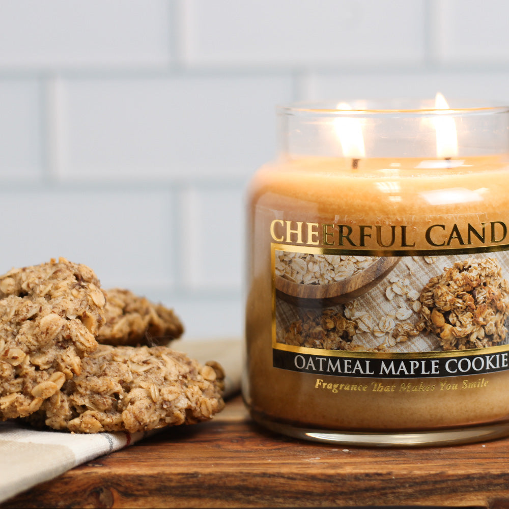 Oatmeal Maple Cookie - 16 oz Cheerful Candle