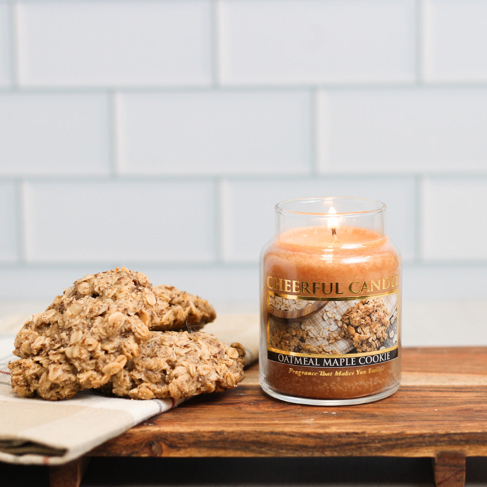 Oatmeal Maple Cookie - 6 oz Cheerful Candle