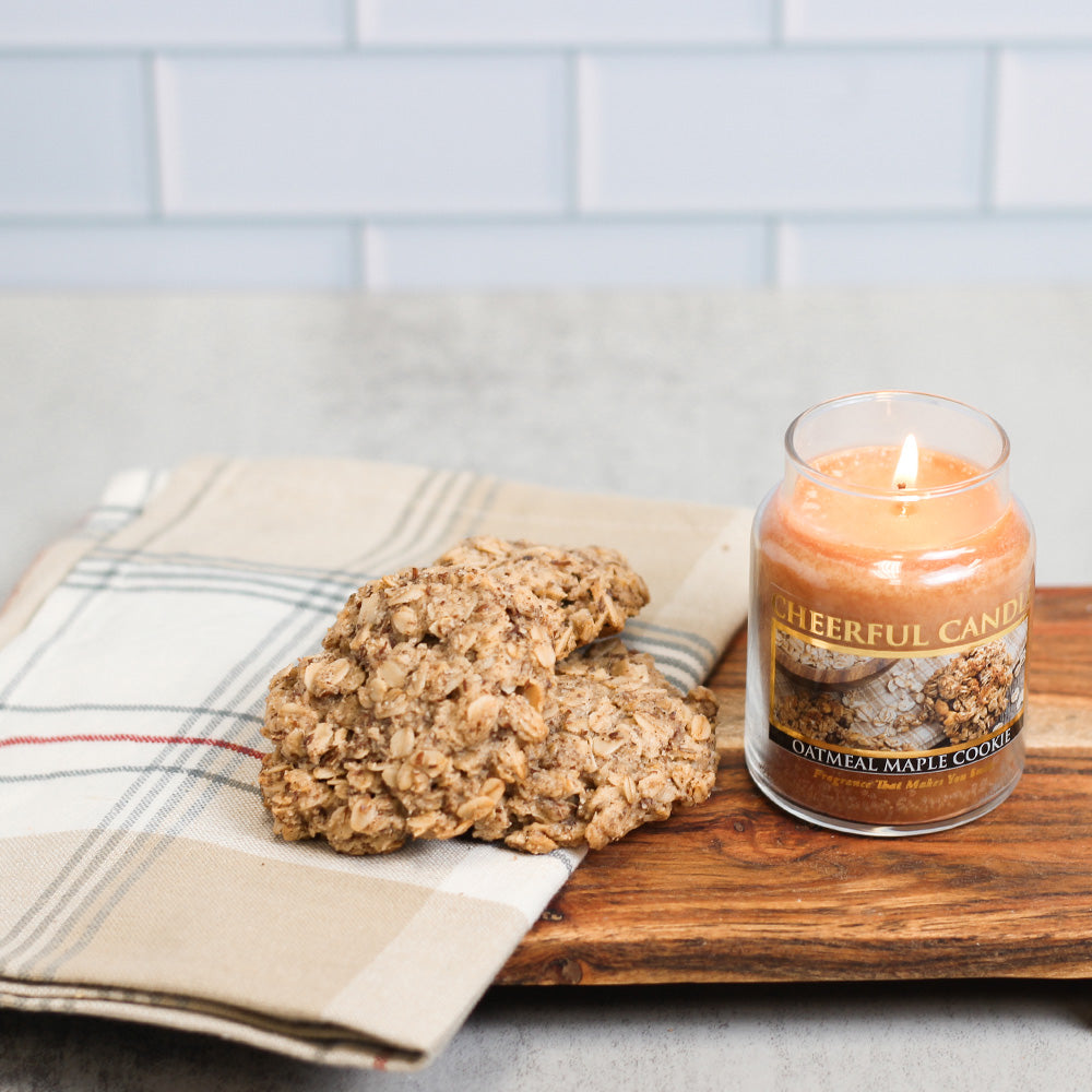 Oatmeal Maple Cookie - 6 oz Cheerful Candle