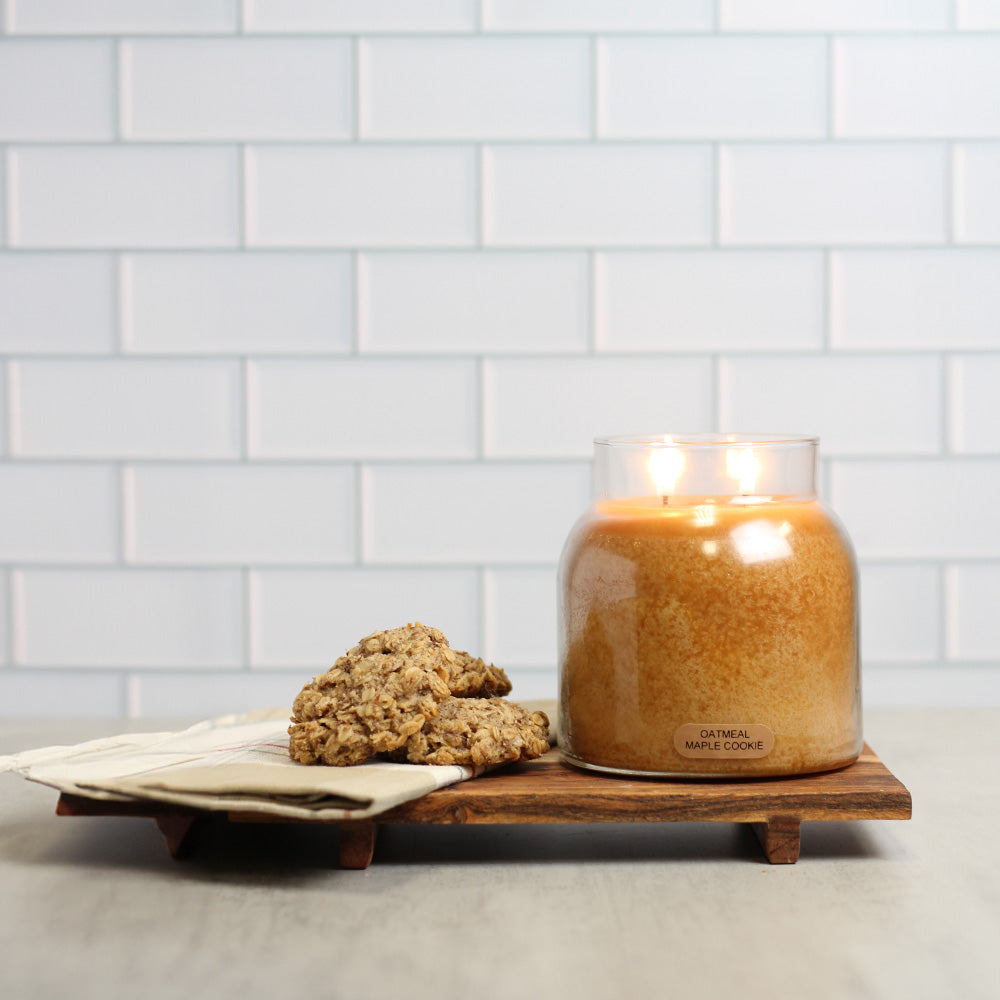 Oatmeal Maple Cookie - 34 oz Papa Candle