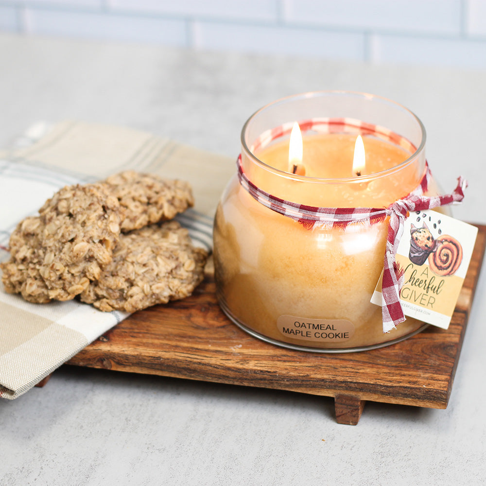 Oatmeal Maple Cookie - 22 oz Mama Candle