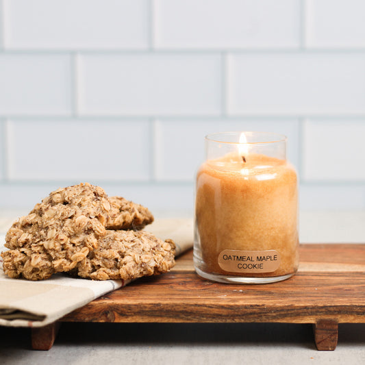 Oatmeal Maple Cookie - 6 oz Baby Candle