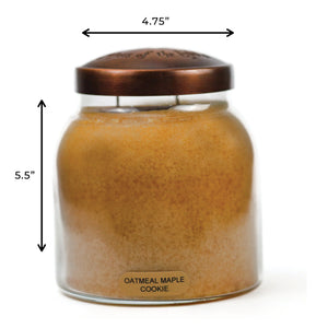 Oatmeal Maple Cookie - 34 oz Papa Candle