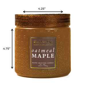 Oatmeal Maple - Zest For Life Candle