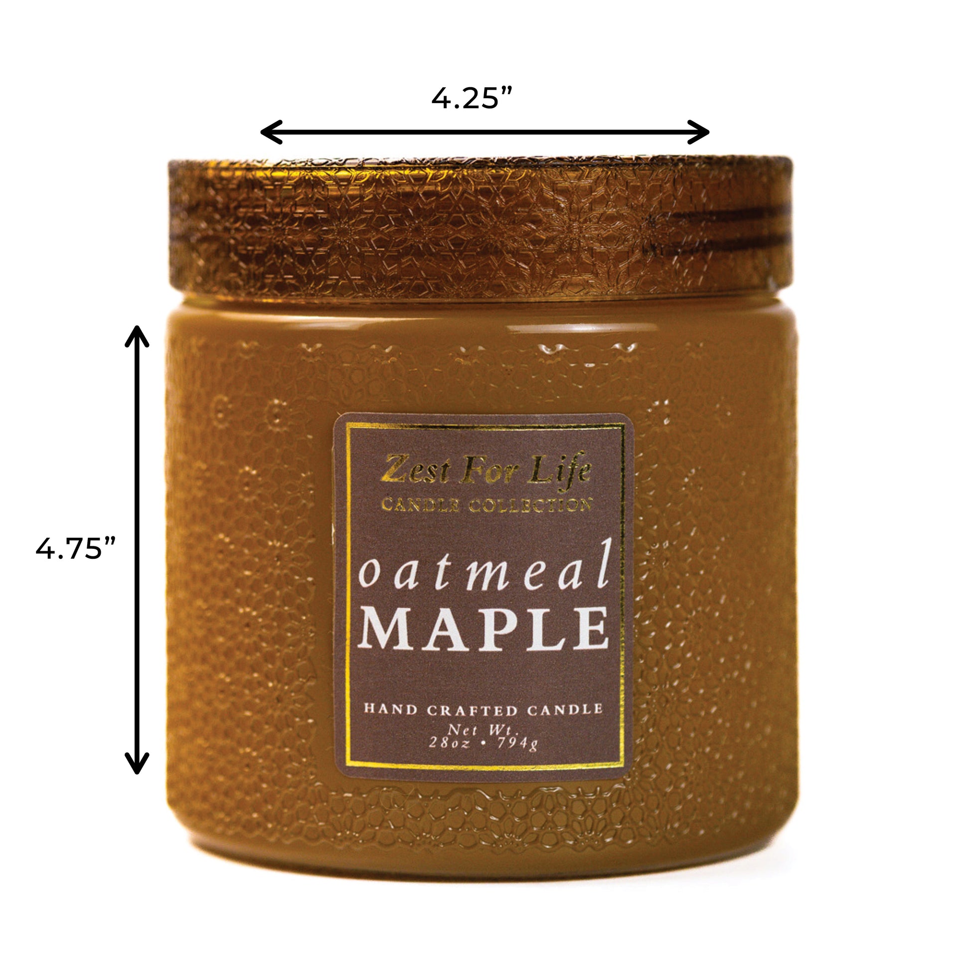 Oatmeal Maple - Zest For Life Candle