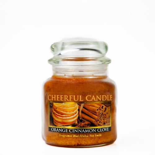 Orange Cinnamon Clove - 16 oz Cheerful Candle