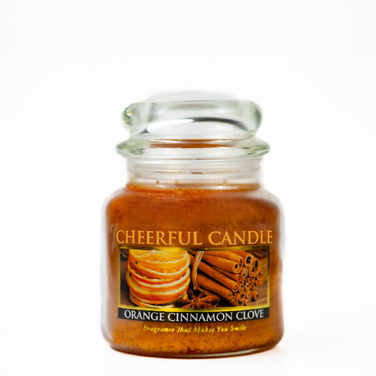 Orange Cinnamon Clove - 16 oz Cheerful Candle