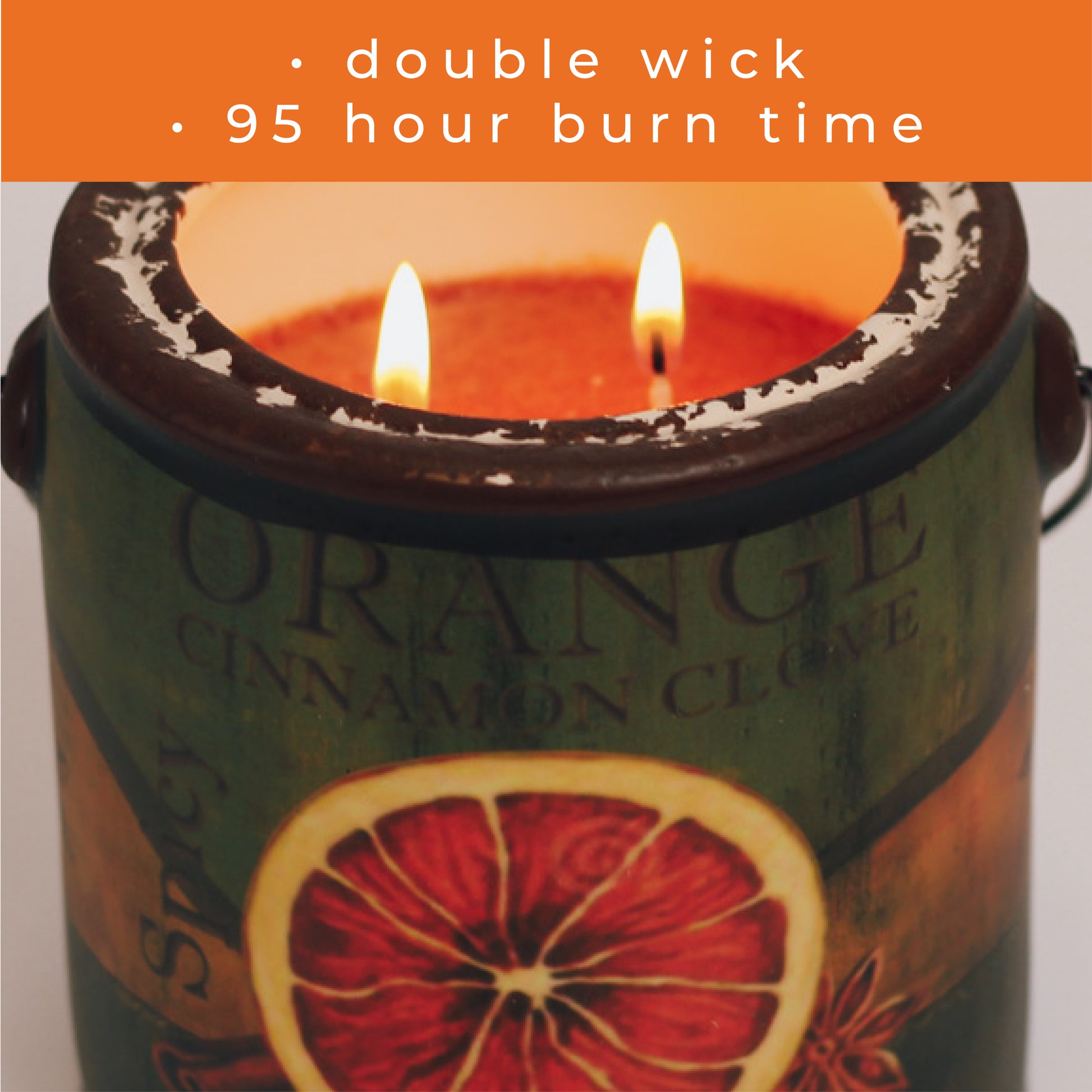 Orange Cinnamon Clove - Farm Fresh Candle