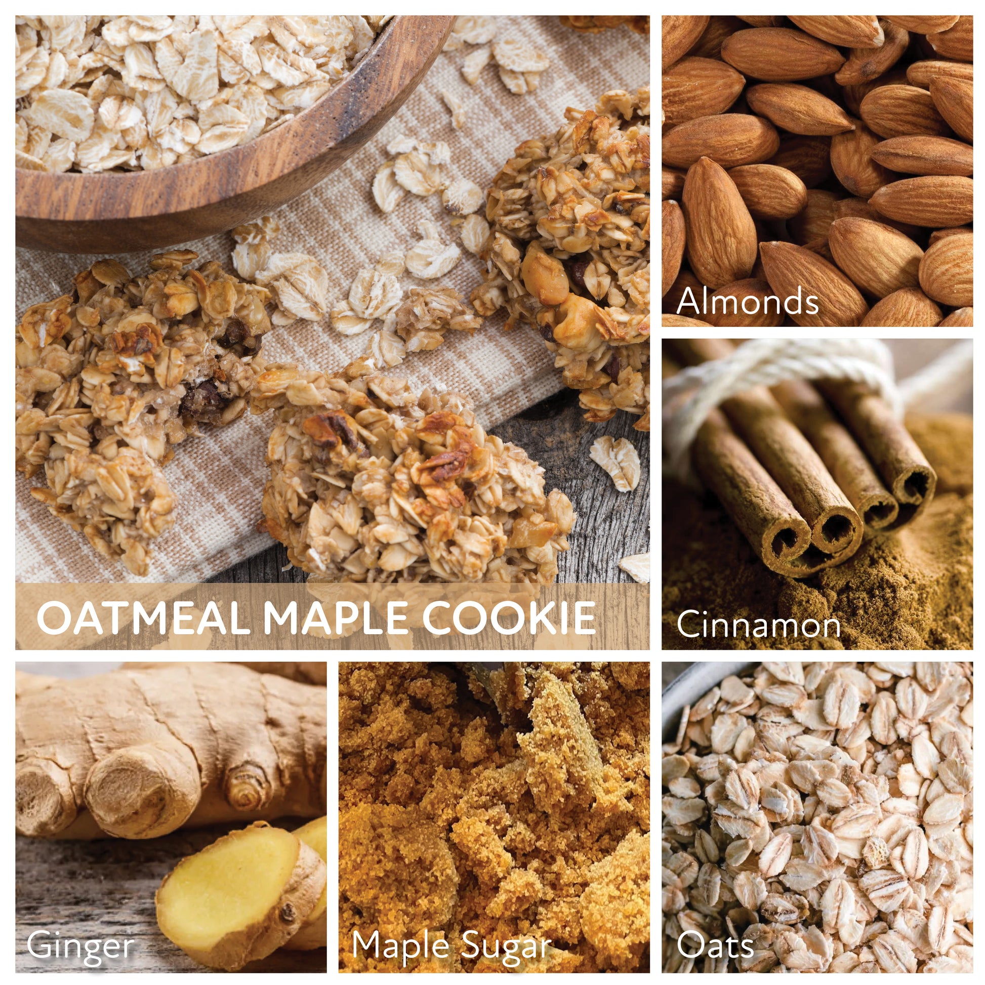 Oatmeal Maple Cookie - 34 oz Papa Candle