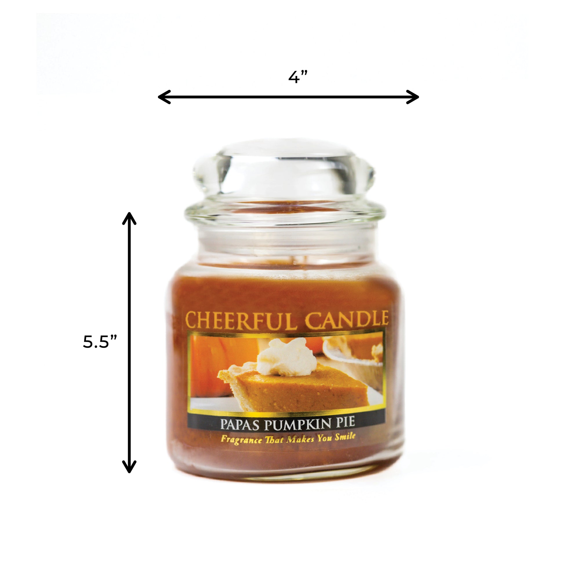 Papa's Pumpkin Pie - 16 oz Cheerful Candle