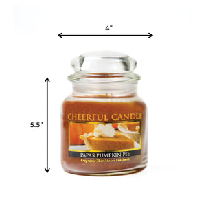 Papa's Pumpkin Pie - 16 oz Cheerful Candle
