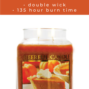 Papa's Pumpkin Pie - 24 oz Cheerful Candle