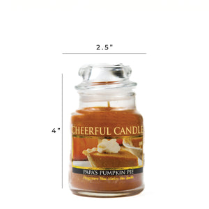 Papa's Pumpkin Pie - 6 oz Cheerful Candle