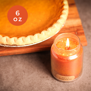 Papa's Pumpkin Pie - 6 oz Baby Candle