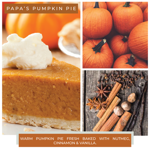 Papa's Pumpkin Pie - 6 oz Baby Candle