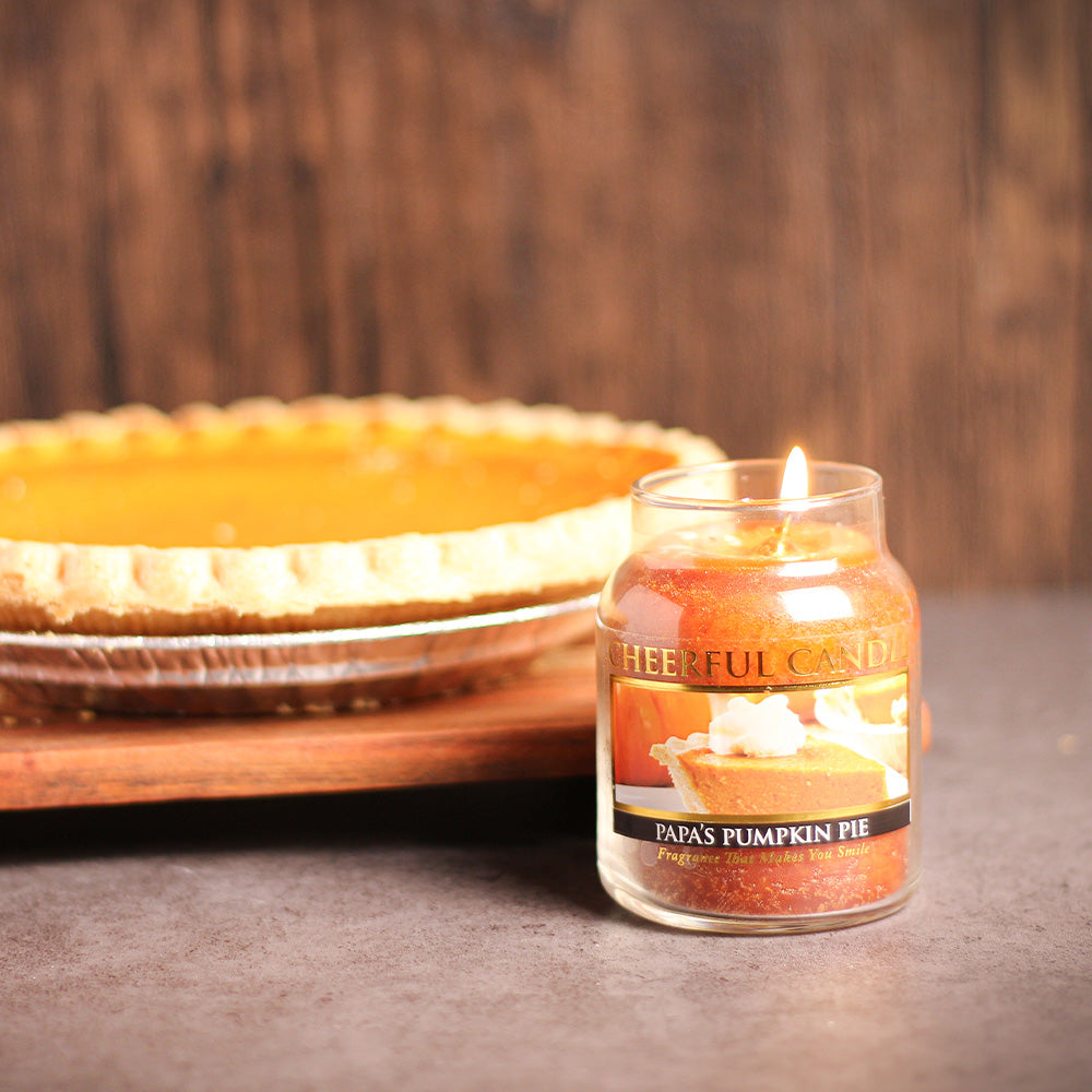 Papa's Pumpkin Pie - 6 oz Cheerful Candle