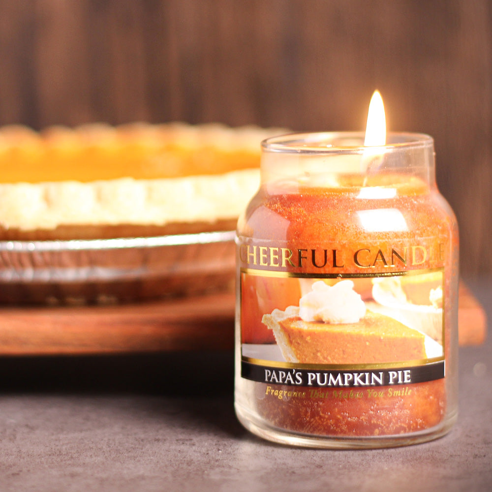 Papa's Pumpkin Pie - 6 oz Cheerful Candle