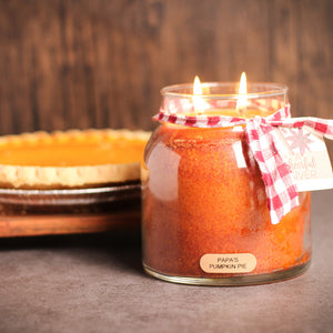 Papa's Pumpkin Pie - 34 oz Papa Candle