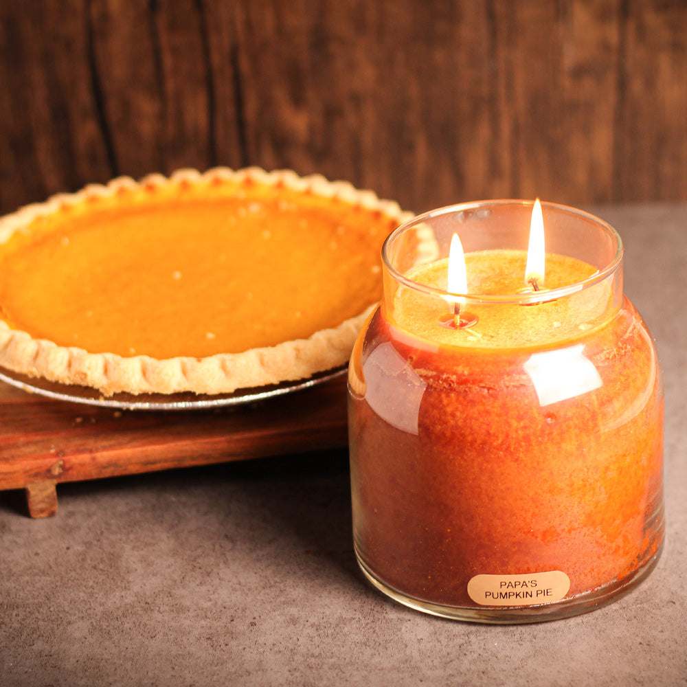 Papa's Pumpkin Pie - 34 oz Papa Candle