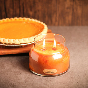 Papa's Pumpkin Pie - 22 oz Mama Candle