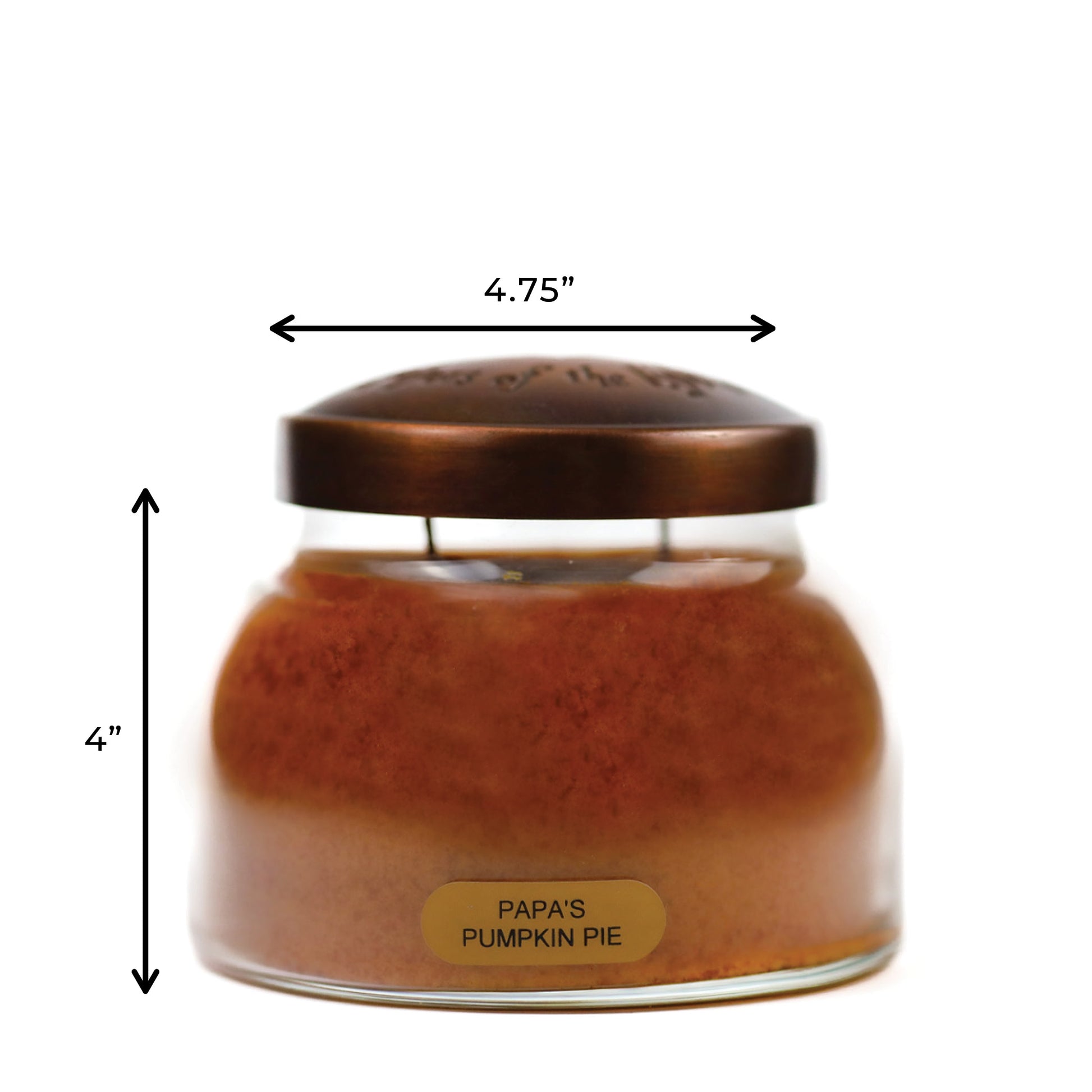 Papa's Pumpkin Pie - 22 oz Mama Candle
