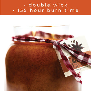 Papa's Pumpkin Pie - 34 oz Papa Candle