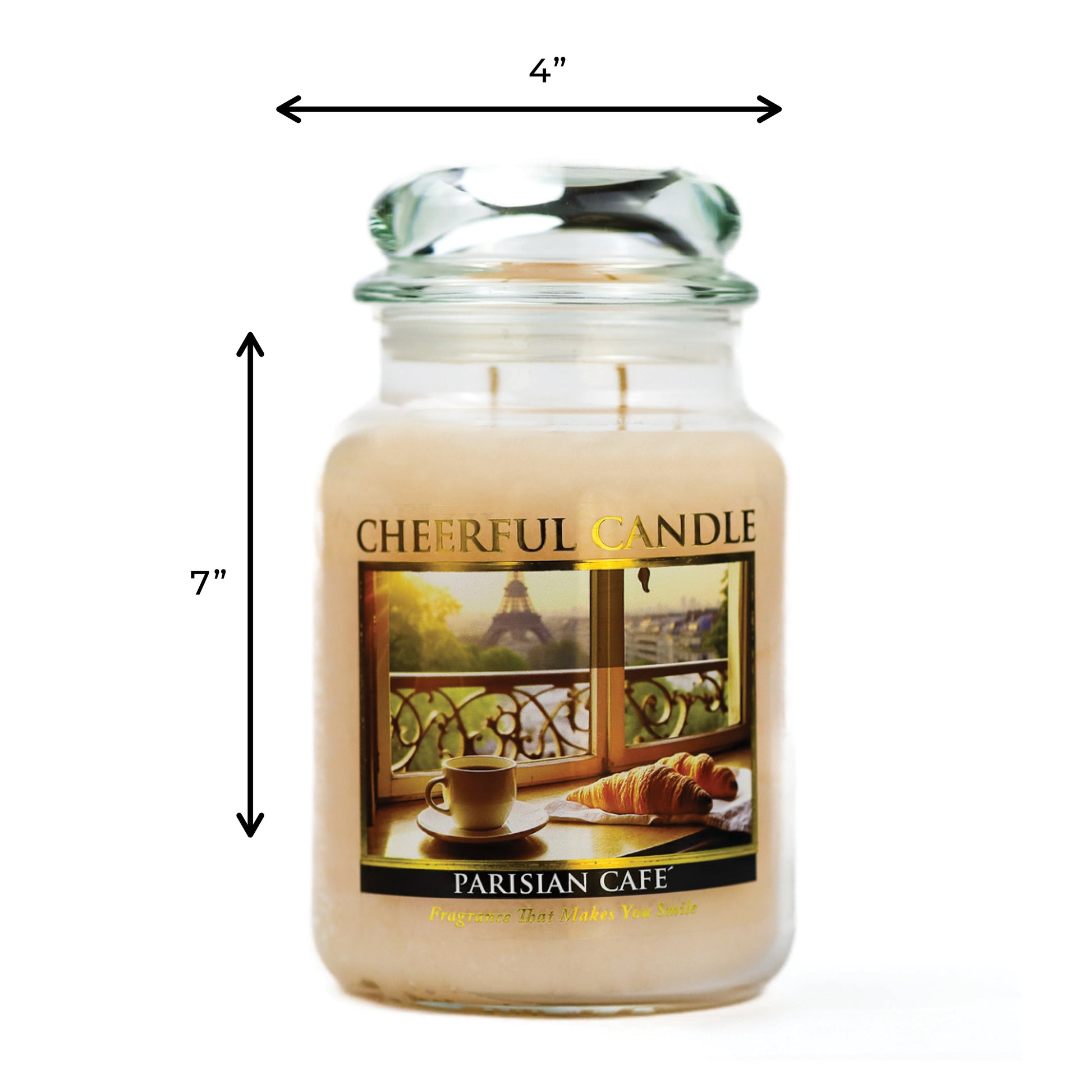 Parisian Cafe - 24 oz Cheerful Candle