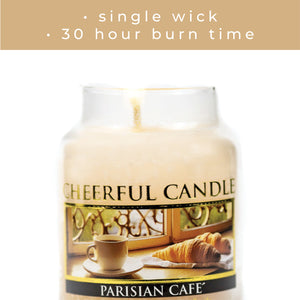 Parisian Cafe - 6 oz Cheerful Candle