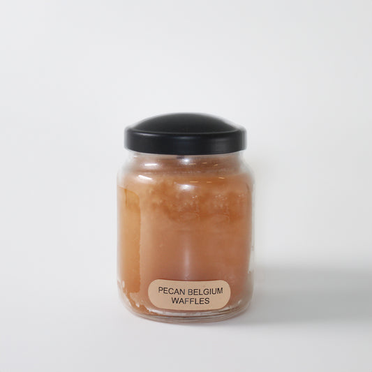 Pecan Belgium Waffles Scented Candle - 6 oz, Single Wick, Baby Jar