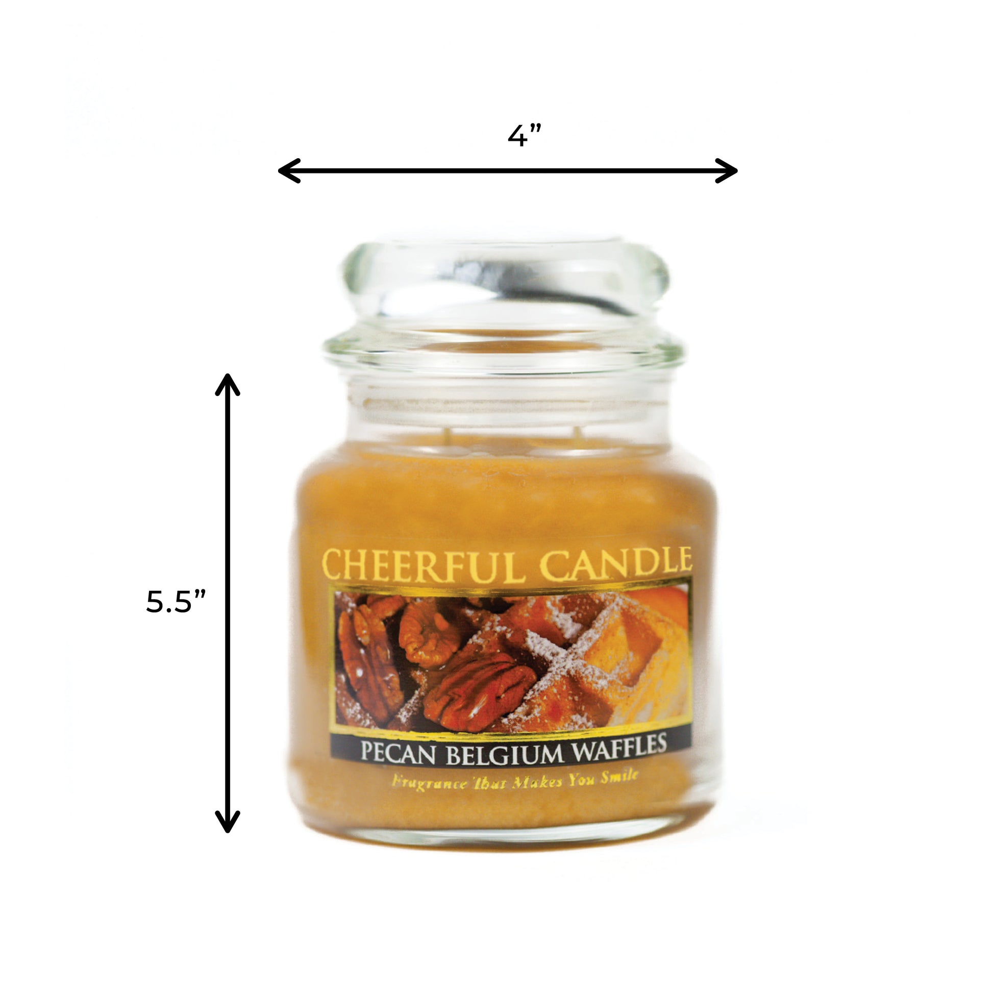 Pecan Belgium Waffles - 16 oz Cheerful Candle