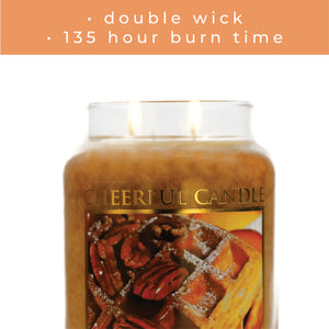 Pecan Belgium Waffles - 24 oz Cheerful Candle