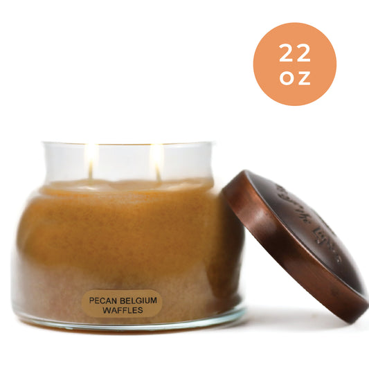 Pecan Belgium Waffles - 22 oz Mama Candle