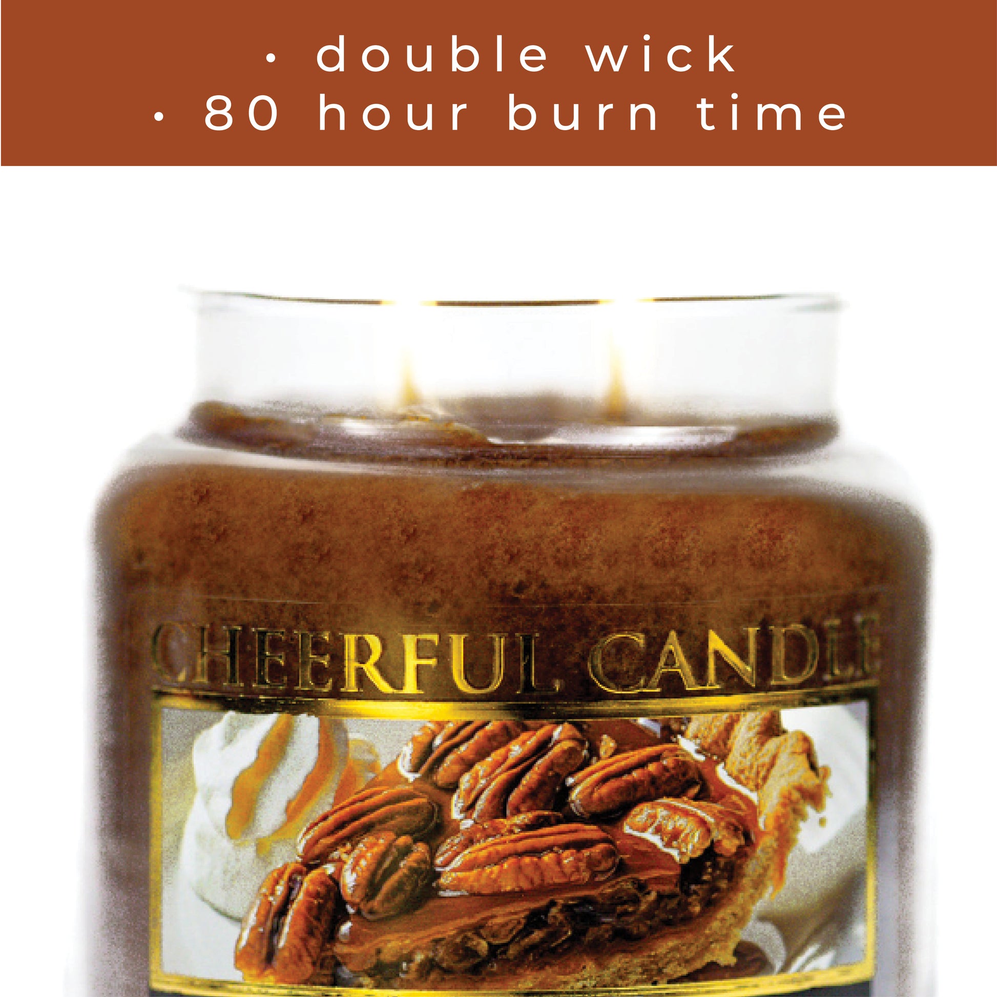 Pecan Pie - 16 oz Cheerful Candle